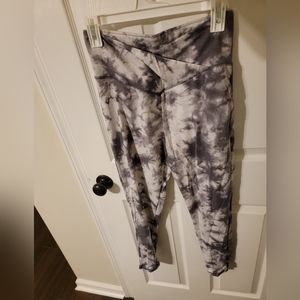Arizona leggings, size L, Grey and white.